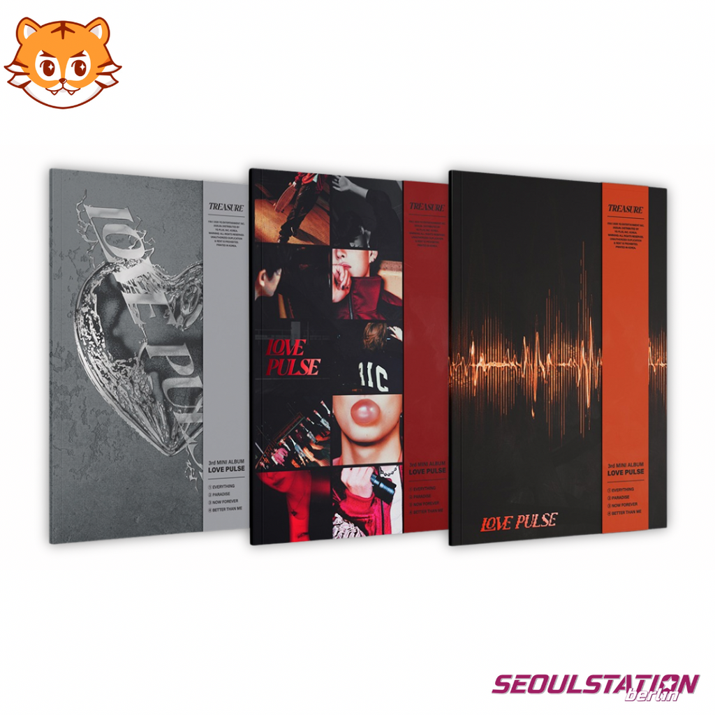 TREASURE LOVE PULSE SEOULSTATION berlin Boygroup CD album