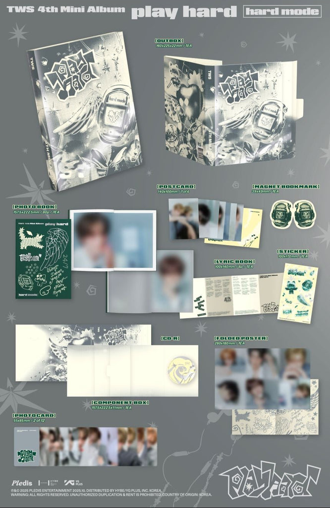 TWS 4th Mini Album play hard Photobook Ver. Packshot Kpop SEOULSTATION berlin