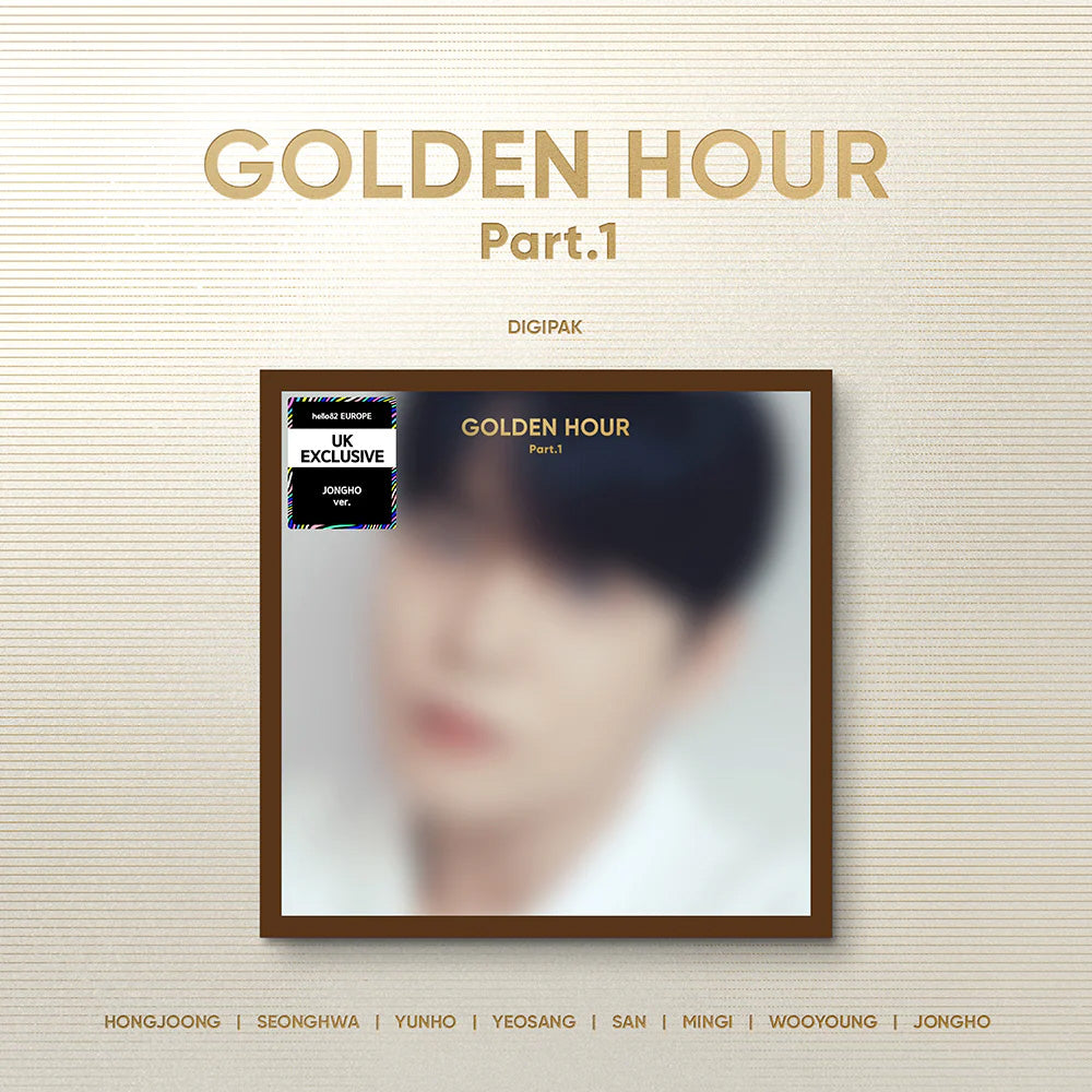 hello82 UK exclusive) ATEEZ - (10th Mini Album) GOLDEN HOUR : Part 