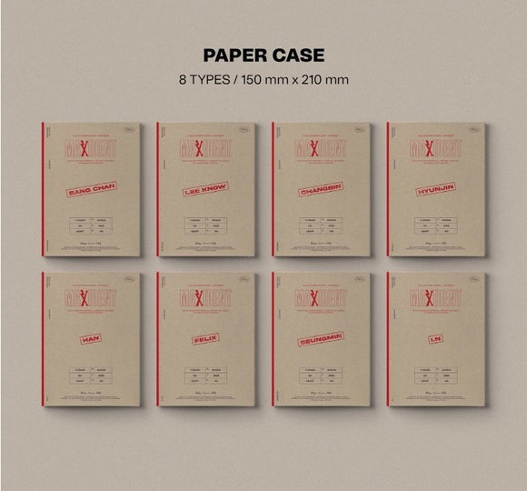 SEOULSTATION berlim Stray Kids Maxident case version album paper case
