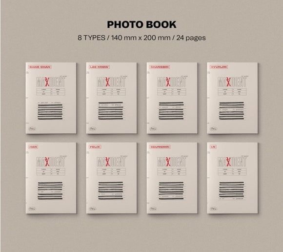 SEOULSTATION berlim Stray Kids Maxident case version album photobook