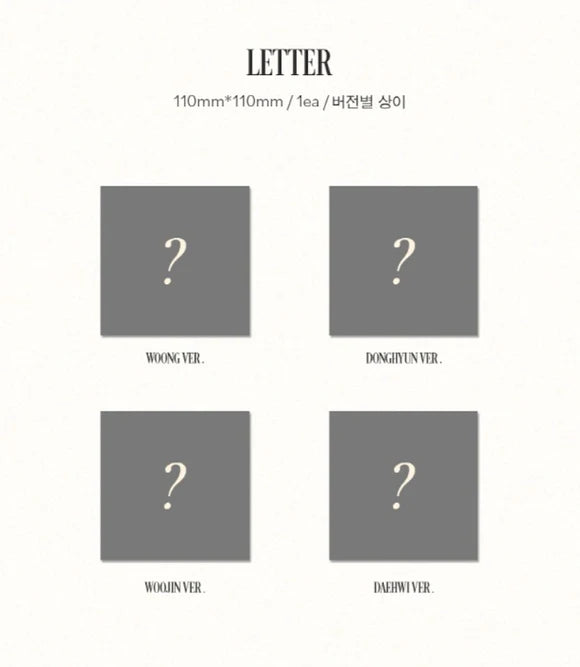 SEOULSTATION berlin AB6IX Complete With You Kpop Album Letter