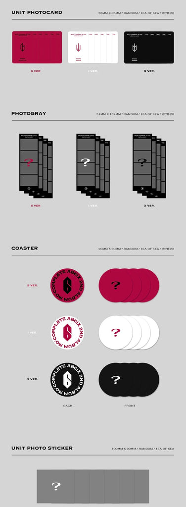 SEOULSTATION berlin AB6ix MO Complete Kpop Album Photobook Unit Photocard
