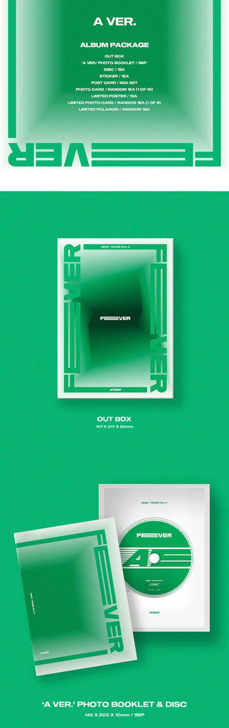 SEOULSTATION berlin ATEEZ Zero Fever Part 3 KPOP Album A Version