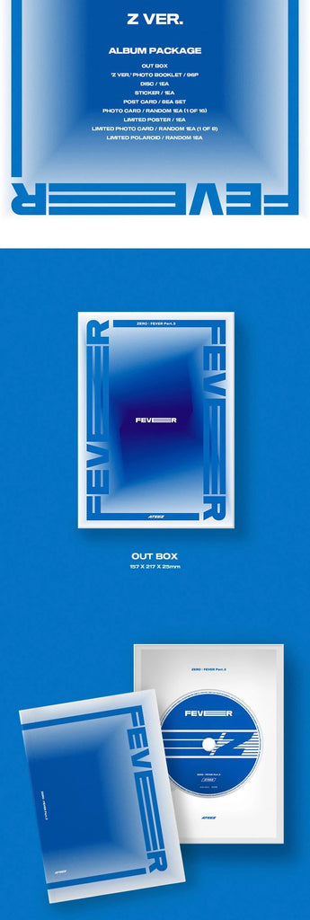 SEOULSTATION berlin ATEEZ Zero Fever Part 3 KPOP Album Z Version