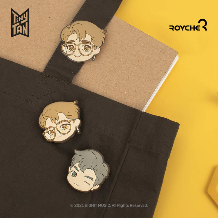 SEOULSTATION berlin BTS TinyTan Rubber pin badges jungkook rm Jimin
