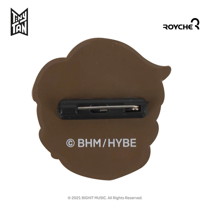 SEOULSTATION berlin BTS TinyTan Rubber pin badges jungkook rm Jimin
