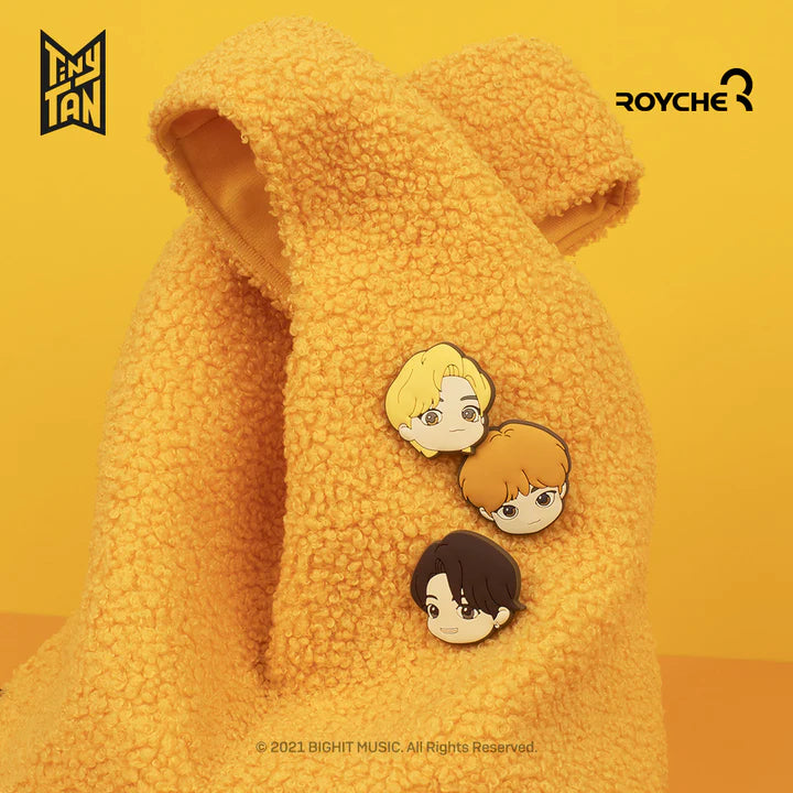 SEOULSTATION berlin BTS TinyTan Rubber pin badges jungkook rm Jin V
