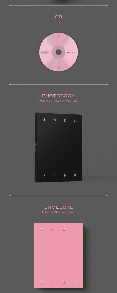 SEOULSTATION berlin Blackpink Born Pink Box Version pink version Photobook