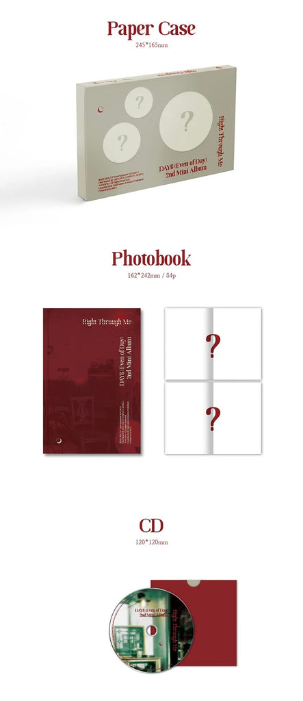 SEOULSTATION berlin Day6 Right Through Me Kpop Album photobook