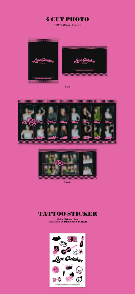SEOULSTATION berlin Dreamcatcher Love Catcher Concept Photobook 4cut photo
