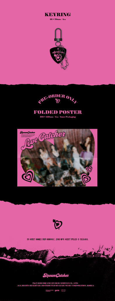 SEOULSTATION berlin Dreamcatcher Love Catcher Concept Photobook Keyring