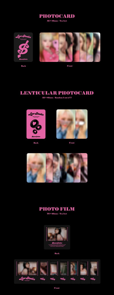 SEOULSTATION berlin Dreamcatcher Love Stealer Concept Photobook Photocard