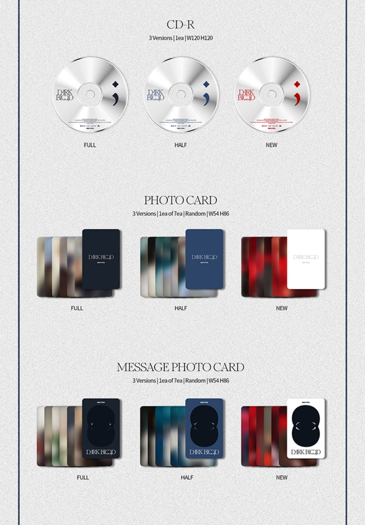 SEOULSTATION berlin Enhypen Dark Blood Photocard