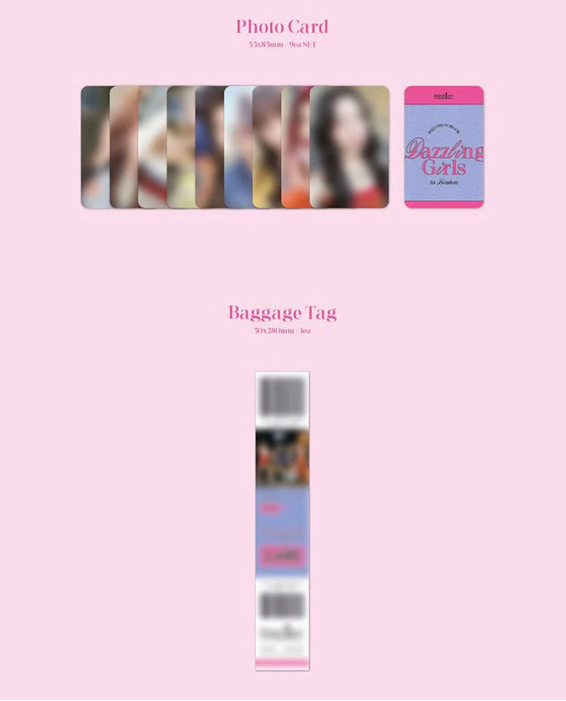 SEOULSTATION berlin Kep1er 2022 Photobook Dazzling Girls in London packshot photocard