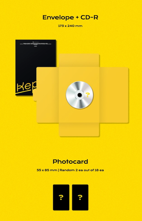 SEOULSTATION_berlin_Kep1er Troubleshooter Photocard yellow