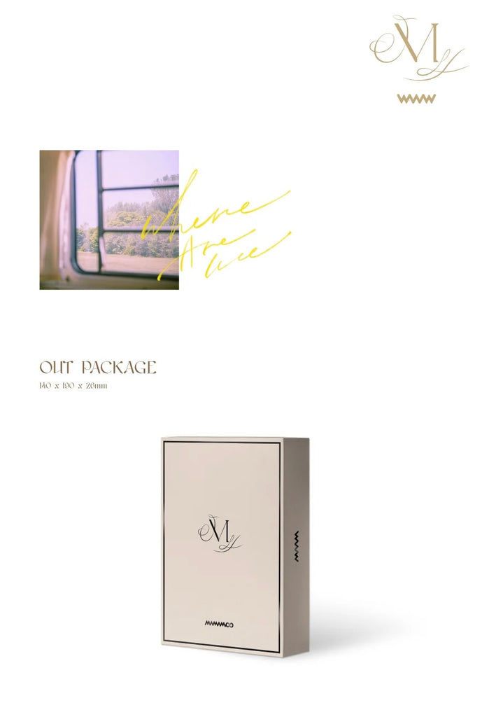 SEOULSTATION_berlin_Mamamoo Where are we album out package