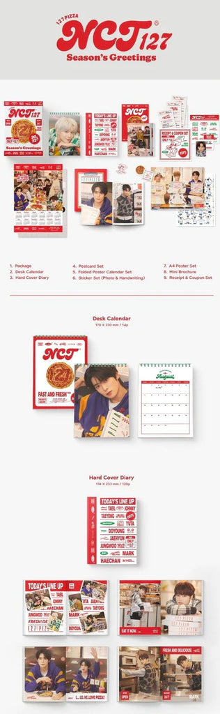 SEOULSTATION berlin Nct 127 Seasons Greeting 2022 packshot