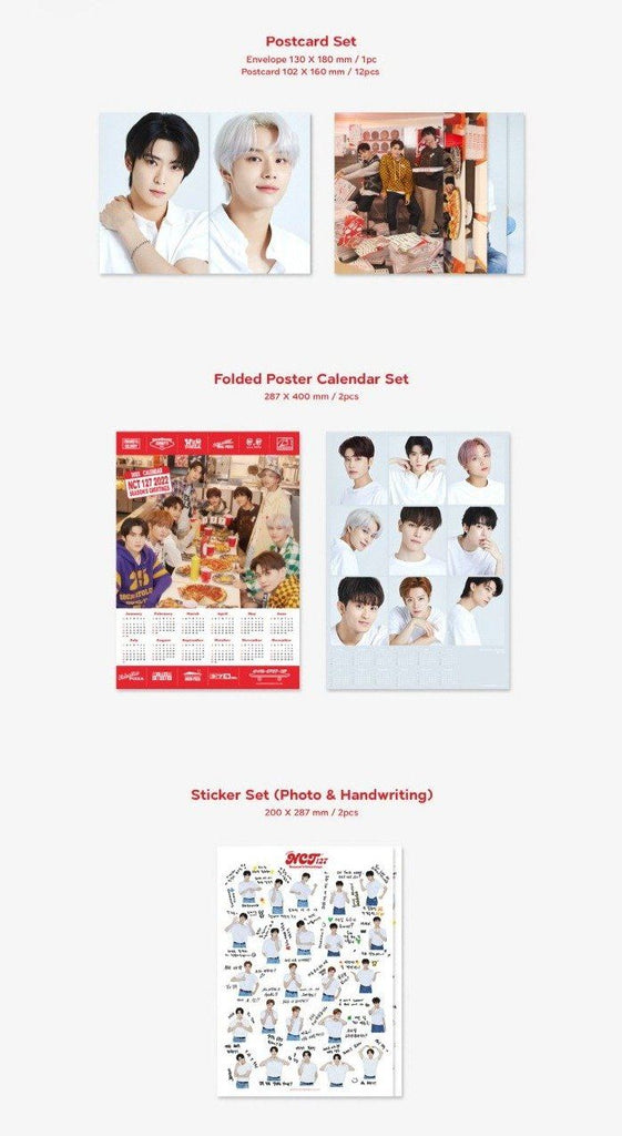 SEOULSTATION berlin Nct 127 Seasons Greeting 2022 packshot