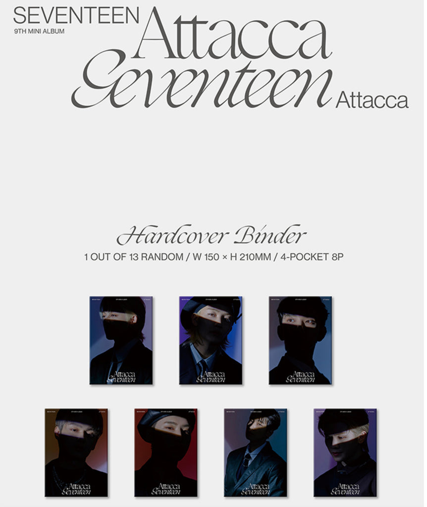 SEOULSTATION_berlin_SEVENTEEN_ATTACCA_Carat Version Musik album Cover