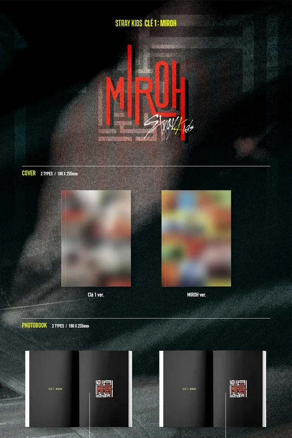 SEOULSTATION berlin STRAY KIDS Miroh packshot photobook