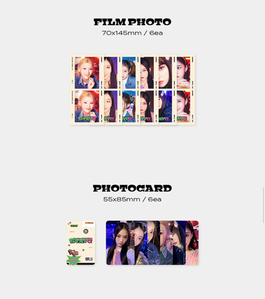 SEOULSTATION berlin StayC SEASONS GREETING 2023 photocard