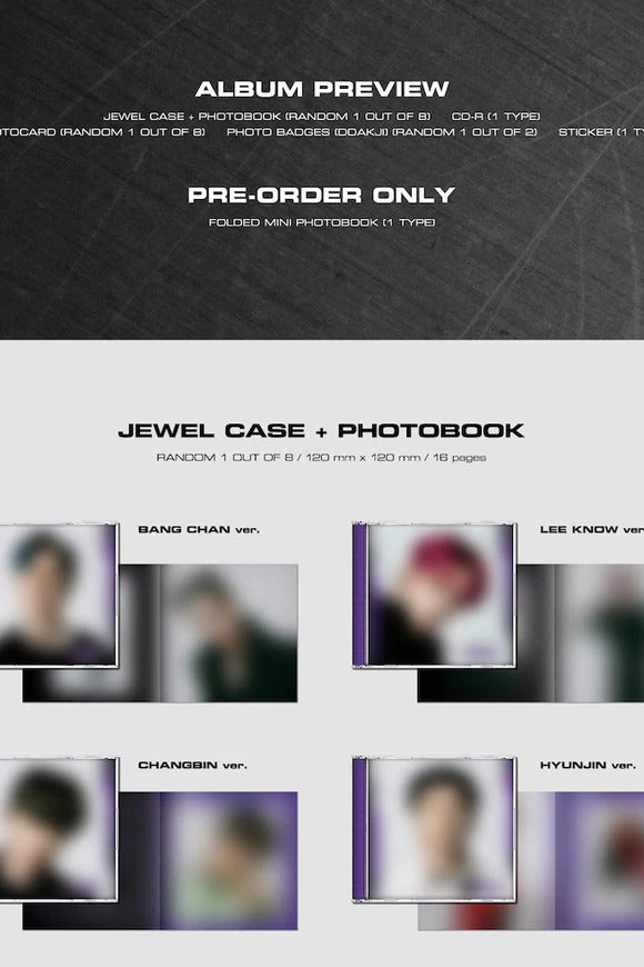 SEOULSTATION_berlin_Stray Kids Oddinaey Jewel Case KPOP Album photobook