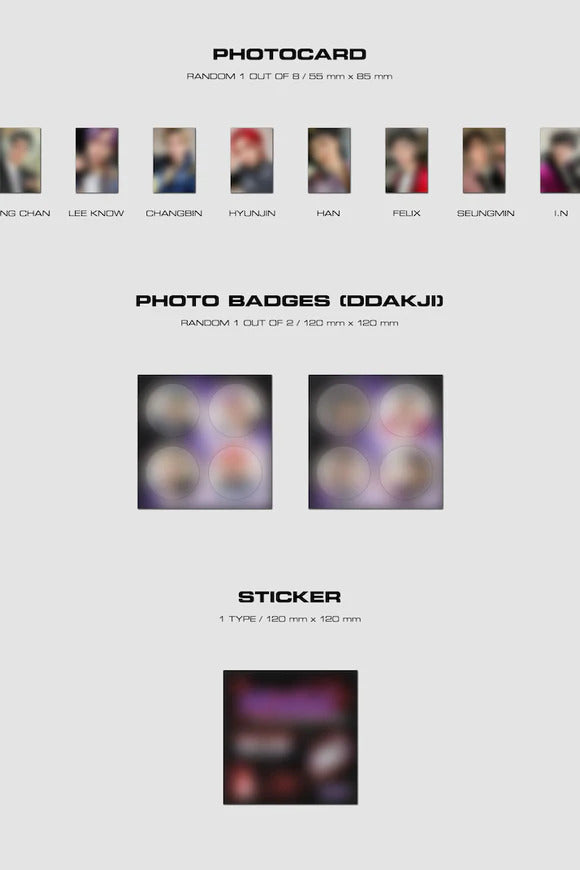 SEOULSTATION_berlin_Stray Kids Oddinaey Jewel Case KPOP Album photocard