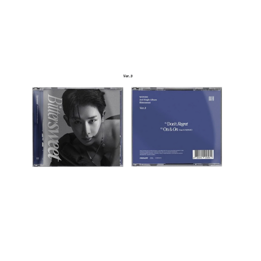 SEOULSTATION_berlin_WONHO - Bittersweet (2nd Single Album) Jewel Case blue
