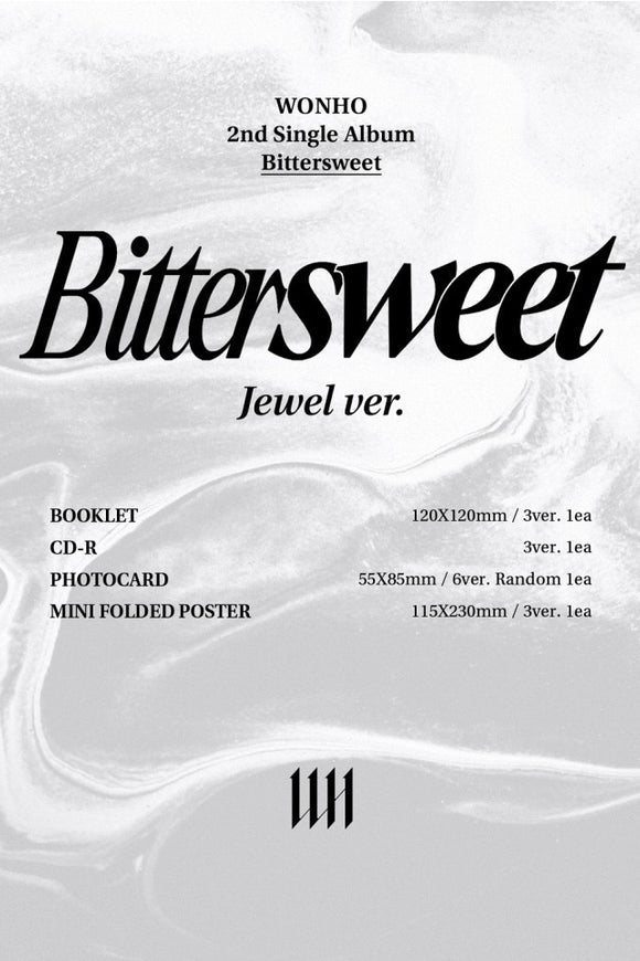 SEOULSTATION_berlin_WONHO - Bittersweet (2nd Single Album) Jewel Case