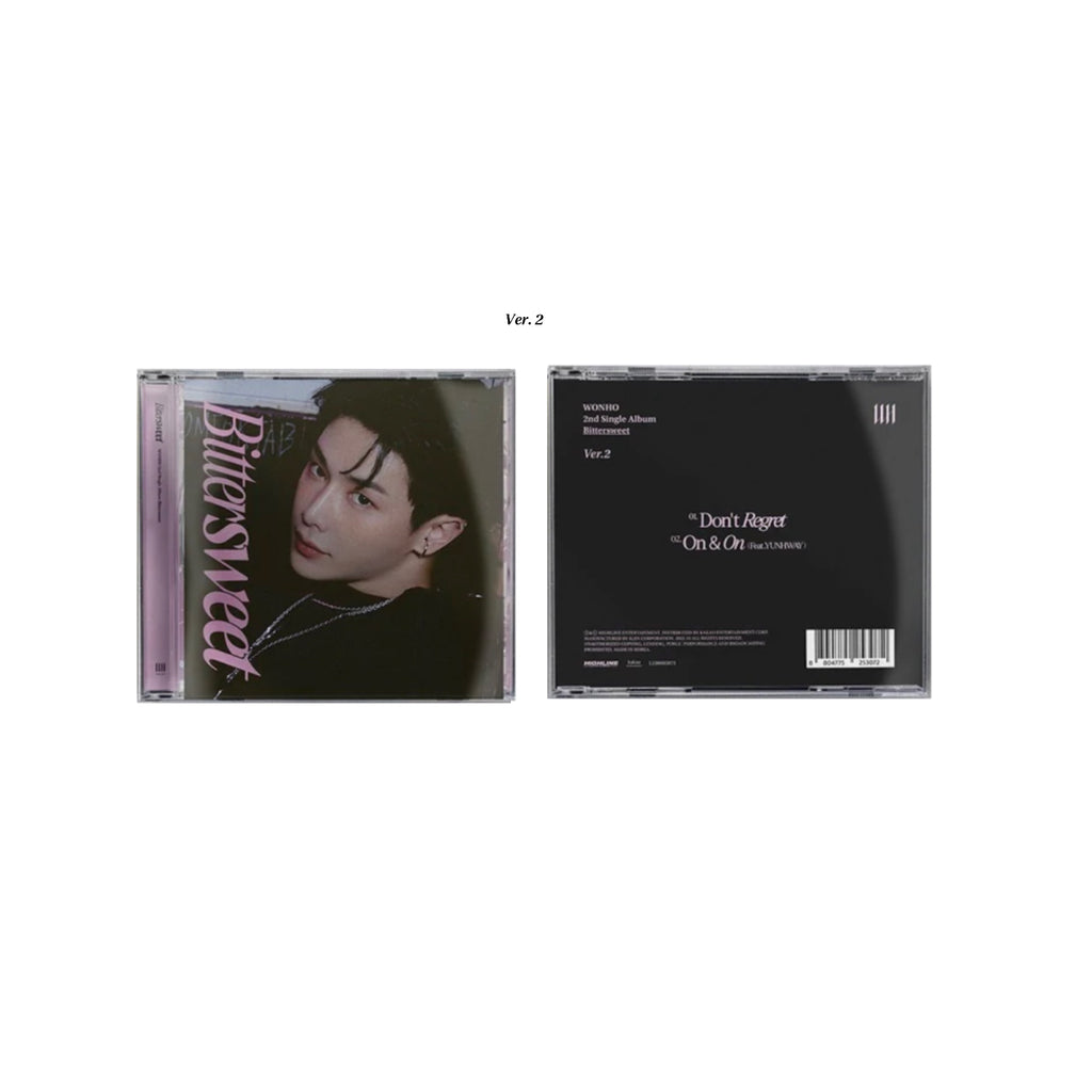 SEOULSTATION_berlin_WONHO - Bittersweet (2nd Single Album) Jewel Case pink