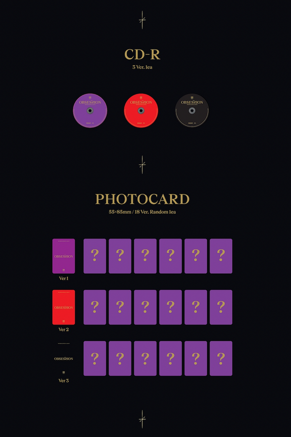 SEOULSTATION berlin Wonho Obsession Solo Album packshot